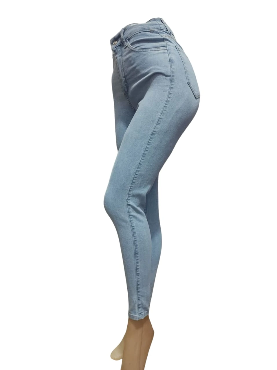 Jean chupín elastizado celeste 
